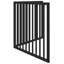 Archie & Oscar Dog Gate Foldable 2 Panels Brown 160 Cm Poplar Wood-637517271-637517269