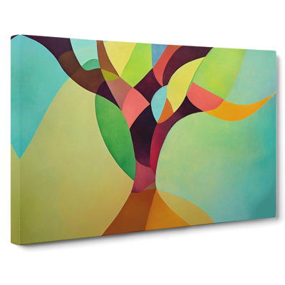 Refined Abstract Tree - Wrapped Canvas