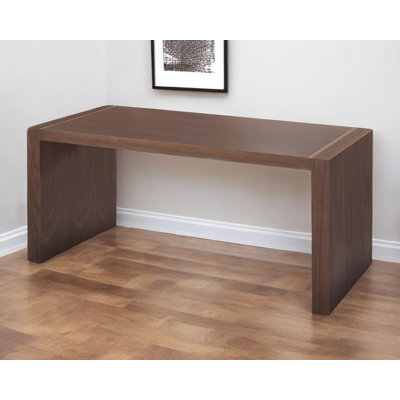 62" Brown Wood Computer Desk