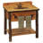 Fireside Lodge Hickory Log Open Vanity with Shelf - without Top - Espresso - with Towel Bar-41227086