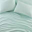 100% molleton, drap grand pour 4 pièces, douillet, doux, boulochage, lavable à la machine, drap plat, taies d'oreiller ajustées, matelas 16 po