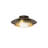 Carapace 1 - Light Bronze/Satin Brass Single Pendant