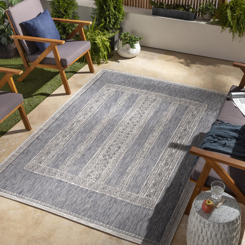 Horeb Indoor / Outdoor Rug, Rectangle 9'2" x 12'