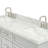 Hamlet 67'' Double Bathroom Vanity with Carrara Marble Top-93068144
