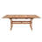 Averyann 59.8"-78.3" W Solid Wood Extendable Dining Table with Umbrella Hole