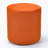 Brynnen 18'' Wide Modern Round Upholstered Ottoman-1871497067