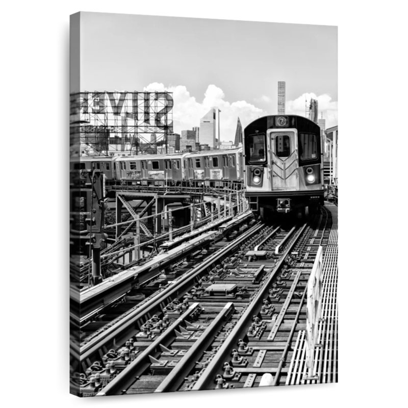 Line 7 Queens, 30" H x 20" W