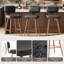 Tabourets de comptoir pivotants modernes avec structure en métal-1869231045