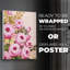 Vibrant Roses I - Impression sur toile seulement - NON-CADRE-1617528643