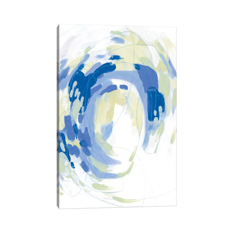 Sargasso II by June Erica Vess - Wrapped Canvas Painting, 20.32 cm H x 30.48 cm W