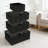 Woven Storage Bins, Stackable Fabric Organizer Baskets With Metal Frame For Drawer, Closet, Shelf, Nursery And Office Organization-1318619672-1318619678