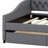 Modern Upholstered Daybed Featuring Two Drawers and Durable Wood Slat Support