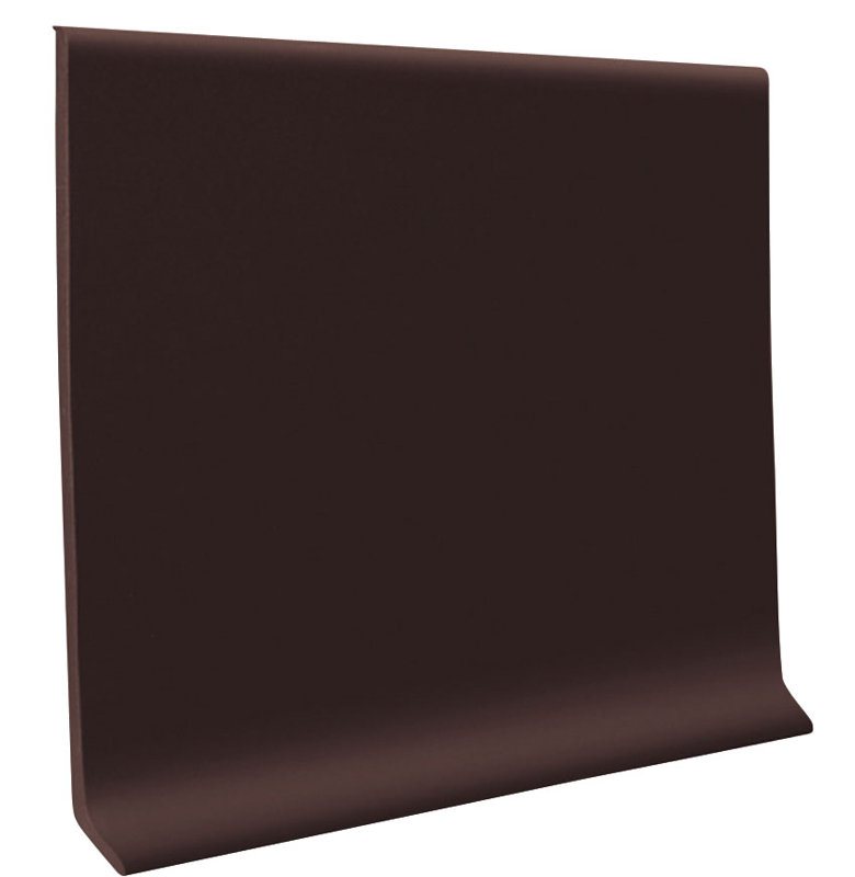 Vinyle 0,125 po avec base murale, Brun