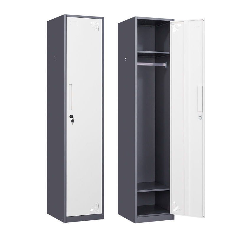 Casier de 15 po de largeur, Gris / blanc