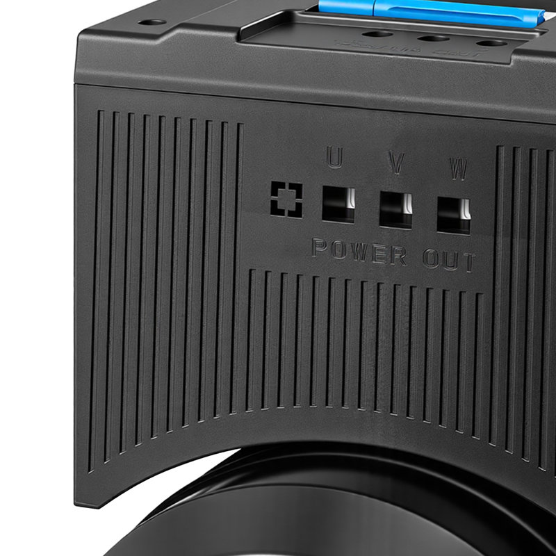 Single Phase to 3-Phase Rotary Converter, 2.5HP 7A 208-240V Input/Output Rotary Phase Converter - Expandable to Higher Horsepower for Heavy-Load Equipment