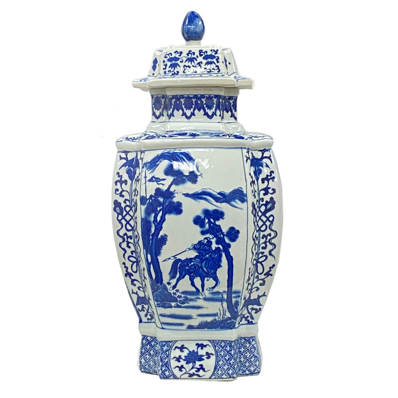 Vase de table en porcelaine Kearistan
