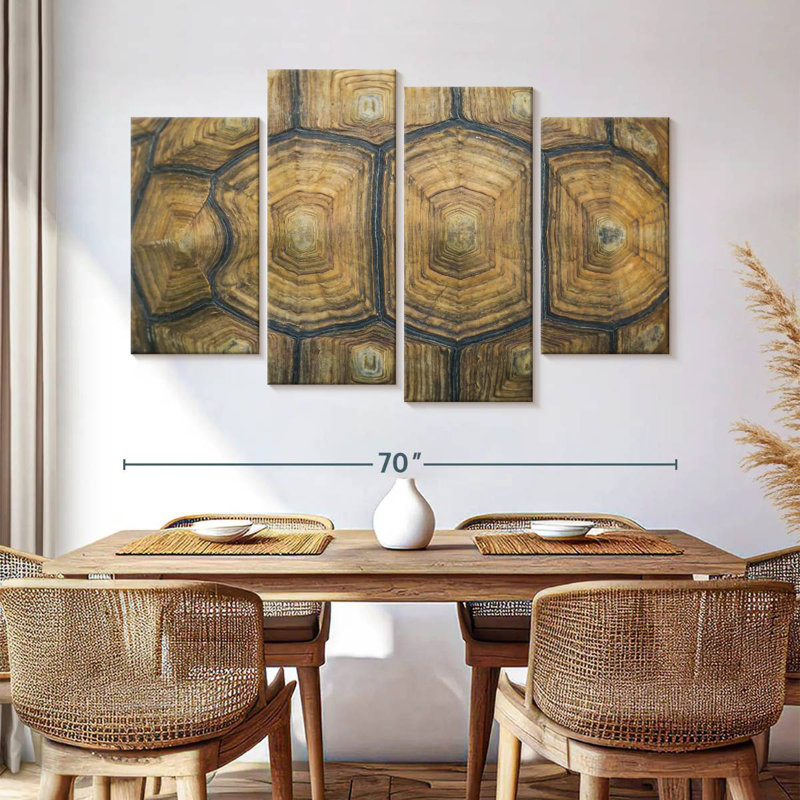 Brampt Giant Tortoise Shell, 42"H x 68"W