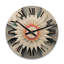 Horloge murale surdimensionnée en bois-287649244