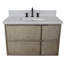 Ensemble de meuble-lavabo mural simple 37 po-27808959