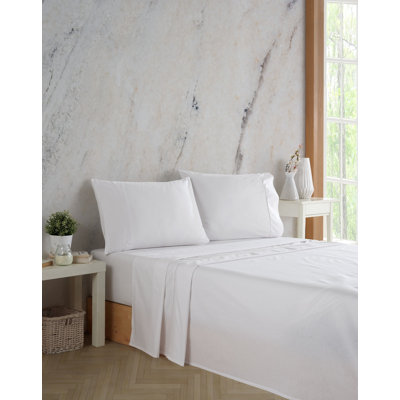 Ensemble de draps en coton Ranforce