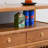 Storage Cabinet with Open and Closed Compartments