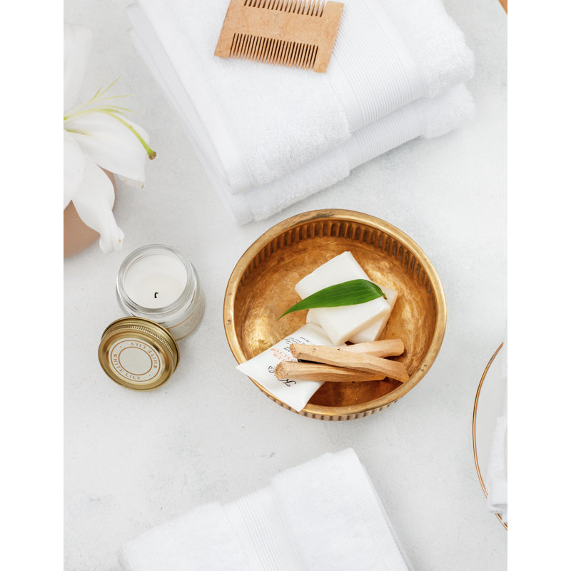 Luzia Wash Cloth - White - Set of 2