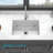 27x19x10 Inch Undermount Single Bowl Fireclay Kitchen Sink - Durable and Easy to Clean with High-Gloss Finish
