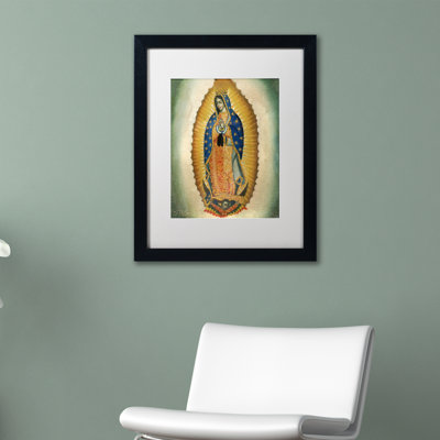 « the virgin' » par sergio cruz, reproduction sur toile encadrée