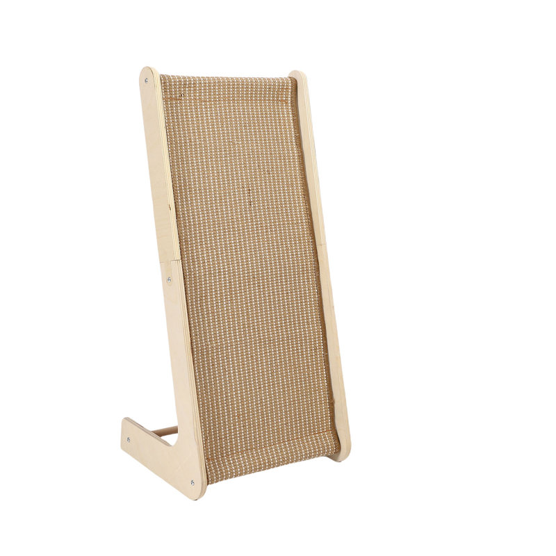 Grattoir moderne en forme de L pour chat, planche à gratter verticale pour chat, protection pour chat