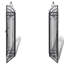 Barrière de jardin en fer forgé 48 po x 8,1 po x 52,8 po vidaXL-1599114968