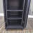 Server AV Cabinet Audio Video Equipment Rack Lock Keys Metal Black 37U with Shelf