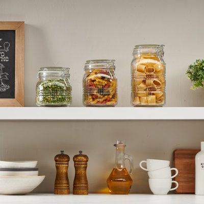Glass Canister - Set of 3