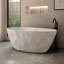 Baignoire autoportante blanche 59 po Owen