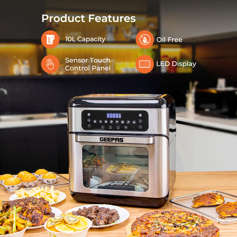 Geepas 10L Air Fryer Oven