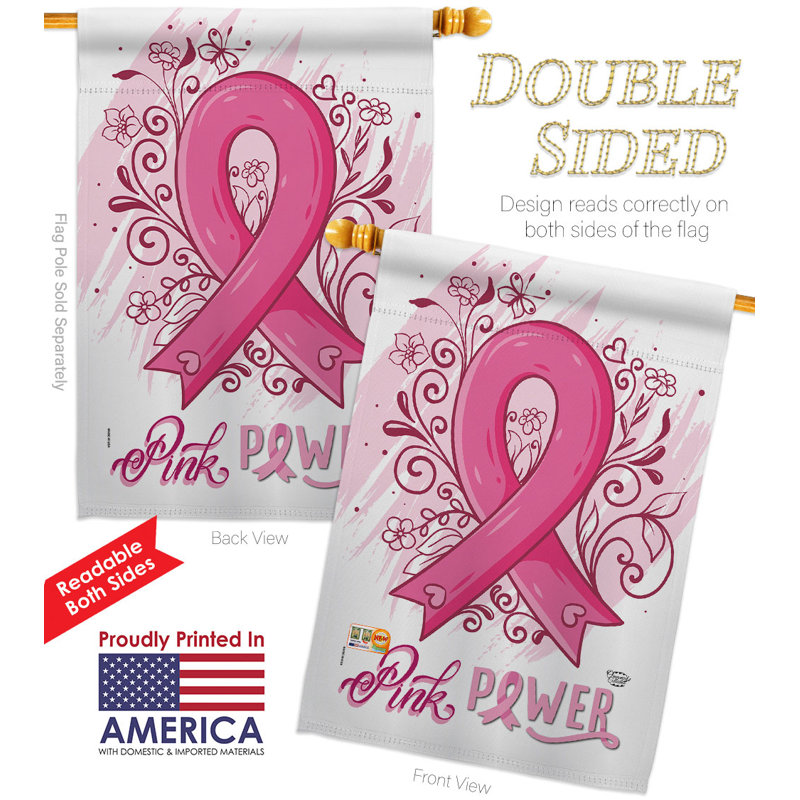 Double Sided 40'' H x 28'' W Polyester House Flag