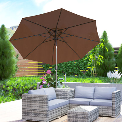 Kingsdown 9.8' Round Market Umbrella