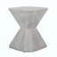 Table d'appoint d'extérieur en béton léger