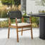 Brendalyn Rope Woven Acacia Dining Chair Set-666319404