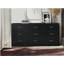 Commode moderne à 9 tiroirs pour la chambre à coucher - Vaste commode de rangement, robuste et sécuritaire