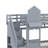 Full-Over-Full Castle Style Bunk Bed With Drawers,Shelves And Slide-1510944218-1532057769