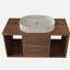Meuble-lavabo mural 39,4 po