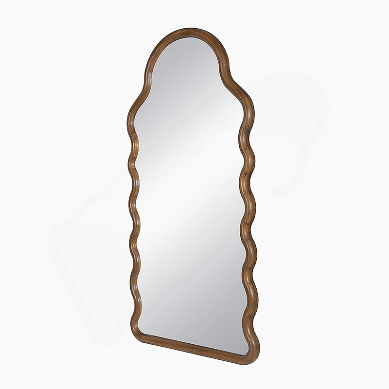 Miroir 30 po x 1,5 po x 55 po avec cadre unique