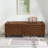 48" Ottoman Bench With Storage, Bench For Bedroom,Living Room,Hallway, Upholstered Tufted Faux Leather PU Ottoman Brown-415298056