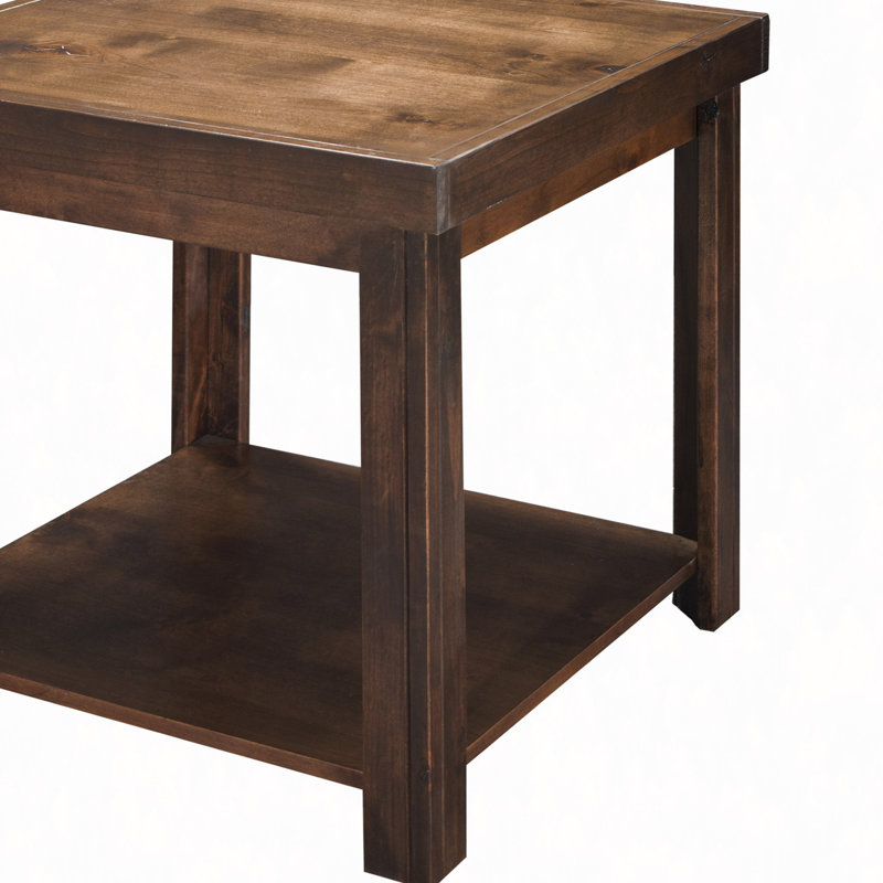 24" Side Table, No Assembly Required