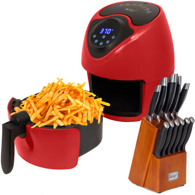 Ensemble de 12 couteaux à air sans huile Deco Chef