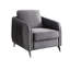 Fauteuil d'appoint moderne en velours l 32 po Tisa-122253986