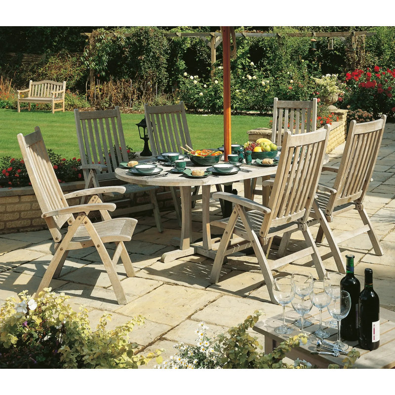 Ascot Outdoor Teak Dining Chair