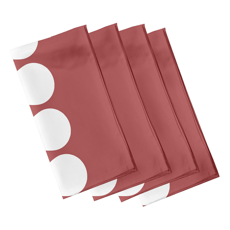Serviette 22 po Ferrier, Rouge