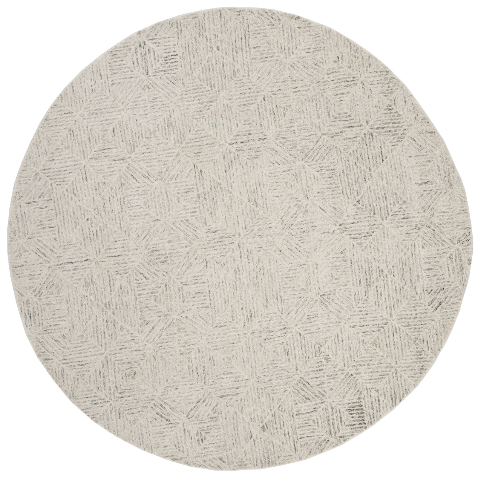 Linsly Hand Tufted Rug, Round 6'