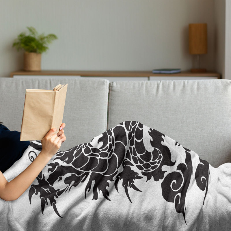 Hand Woven Throw Blanket, 50" x 60"